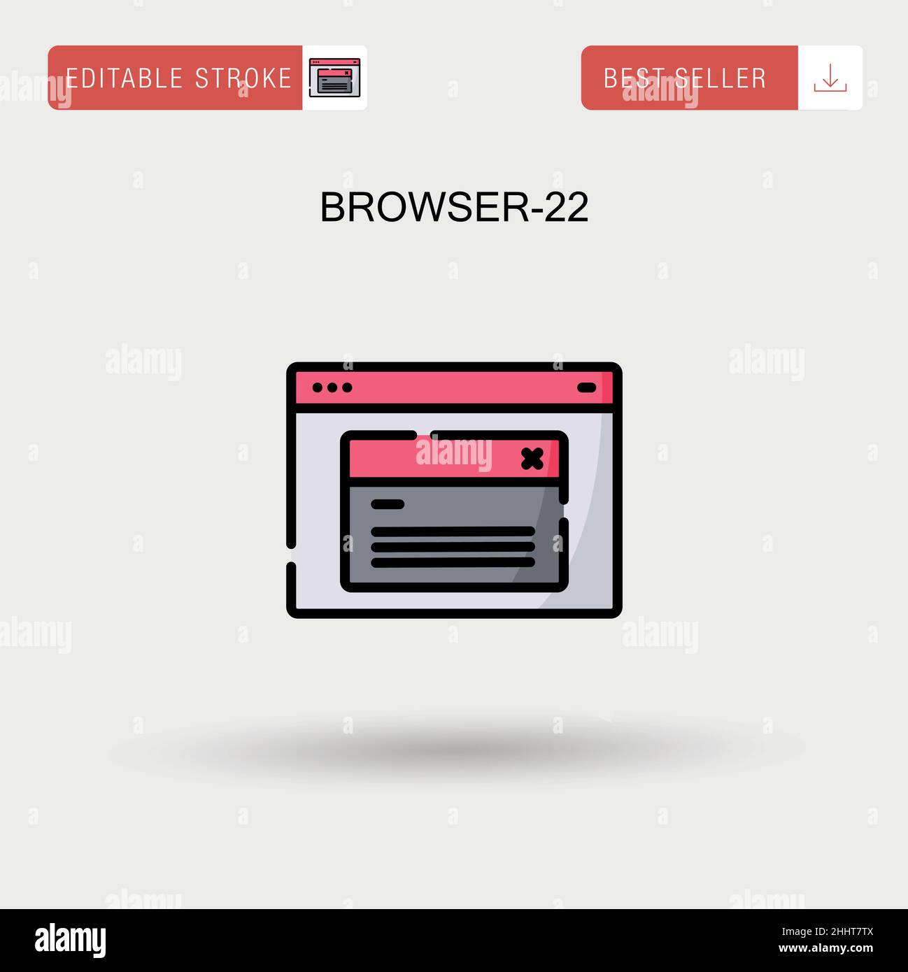 Web browser email interface Stock Vector Images Alamy