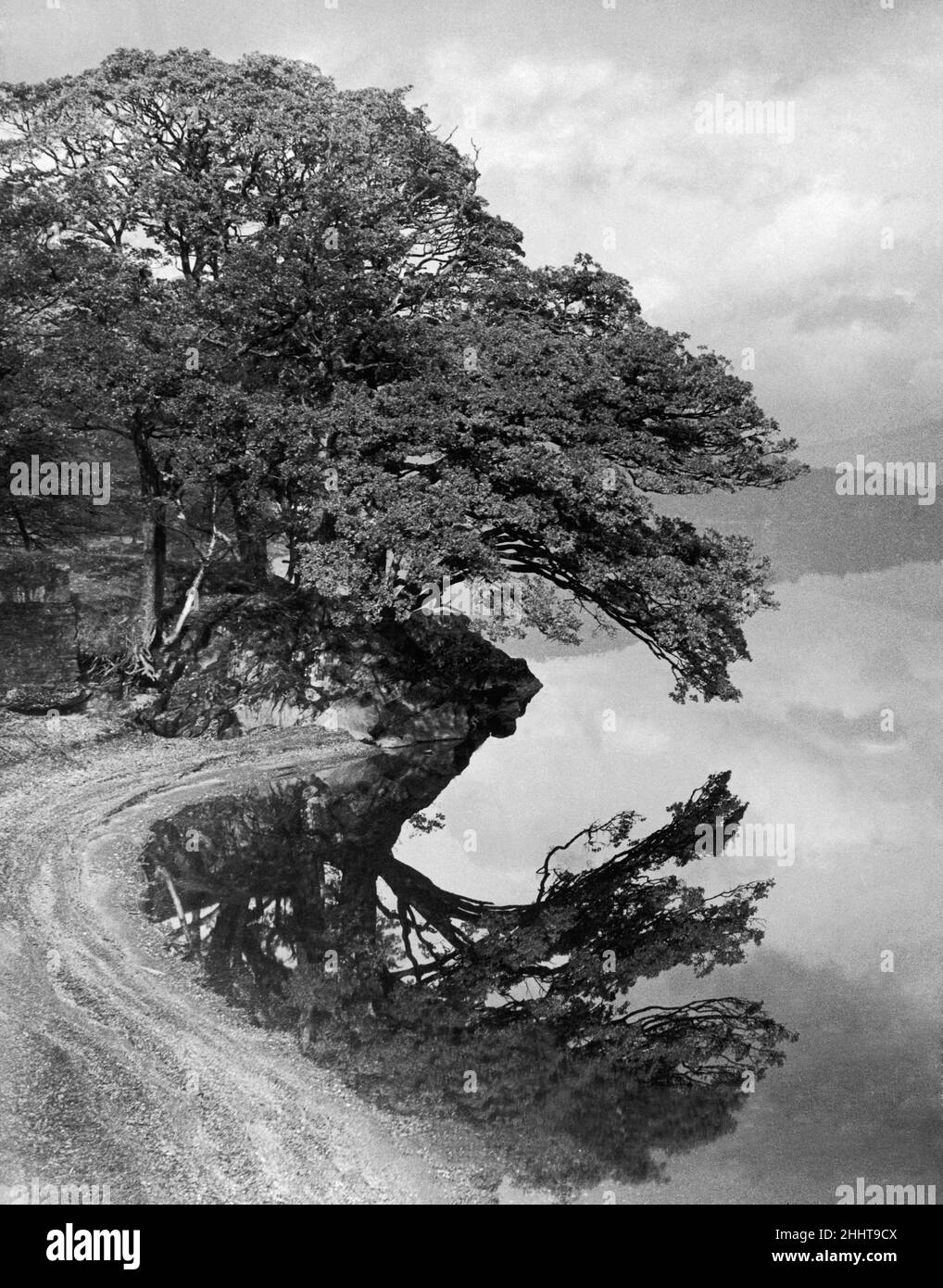 Loch lomond mountains Black and White Stock Photos & Images - Alamy