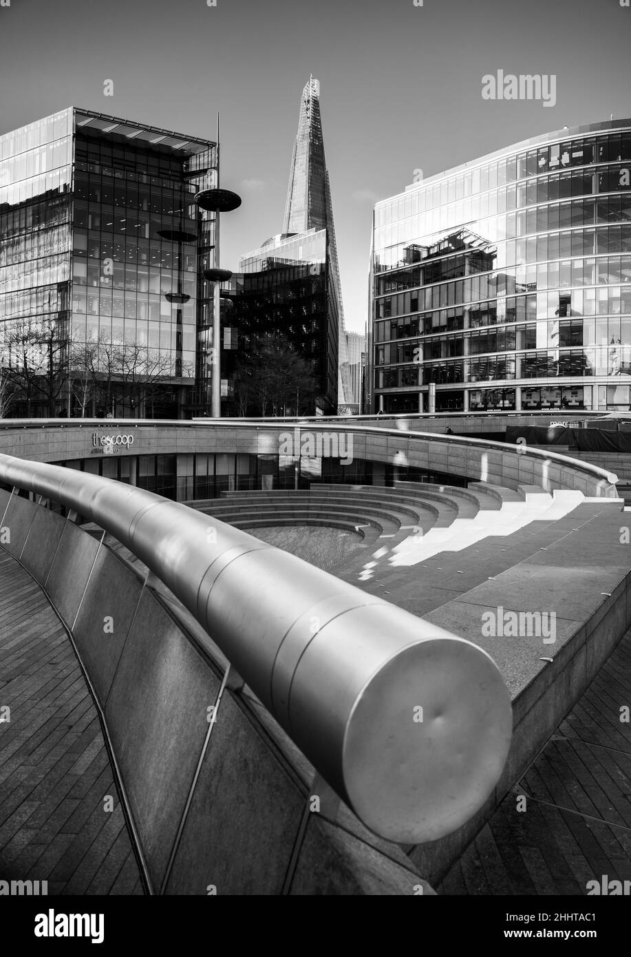 Black and White abstract images of London architecture Stock Photo - Alamy