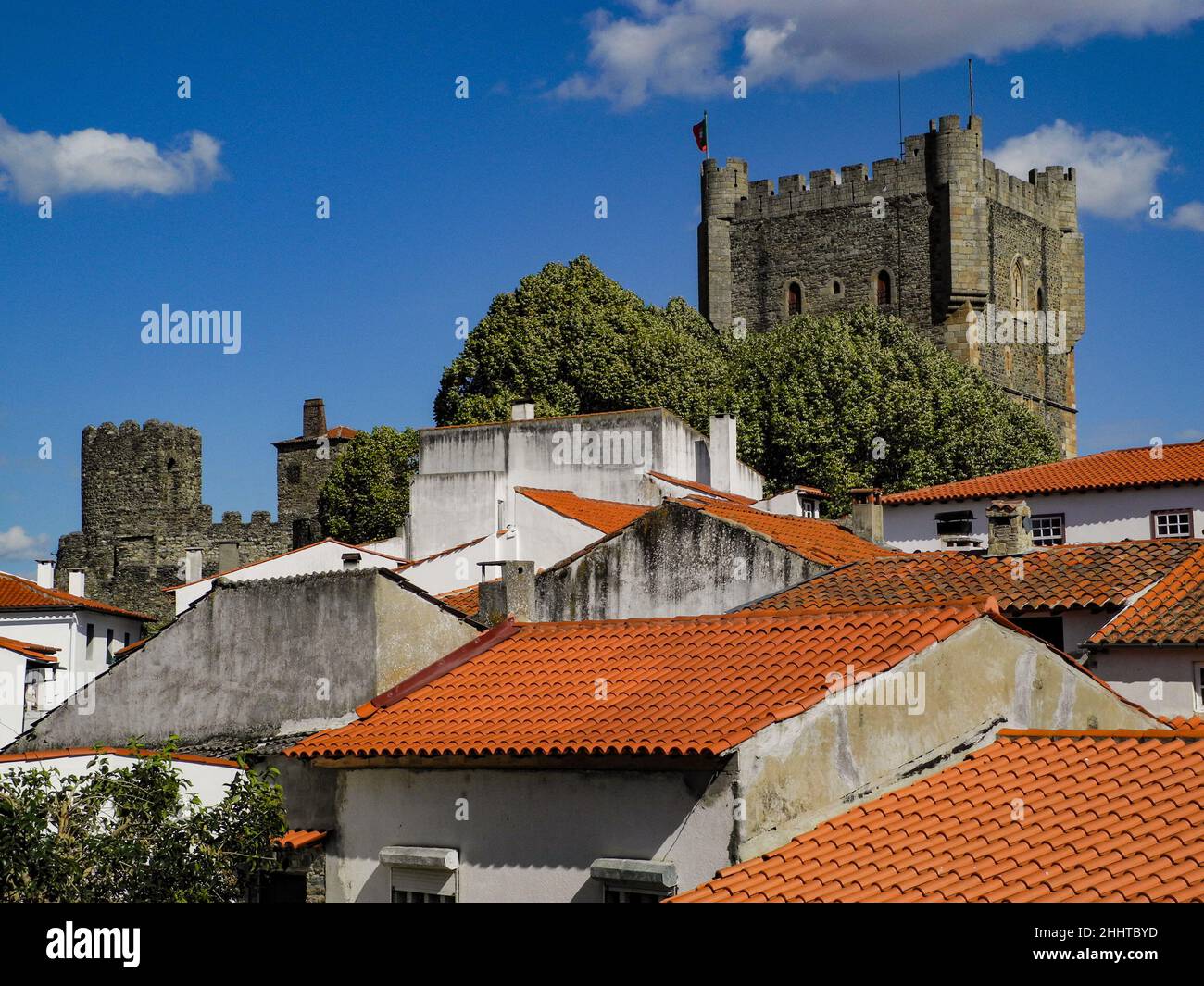 Castelo de Bragança, Terras de Trás-os-Montes, Portugal Stock Photo