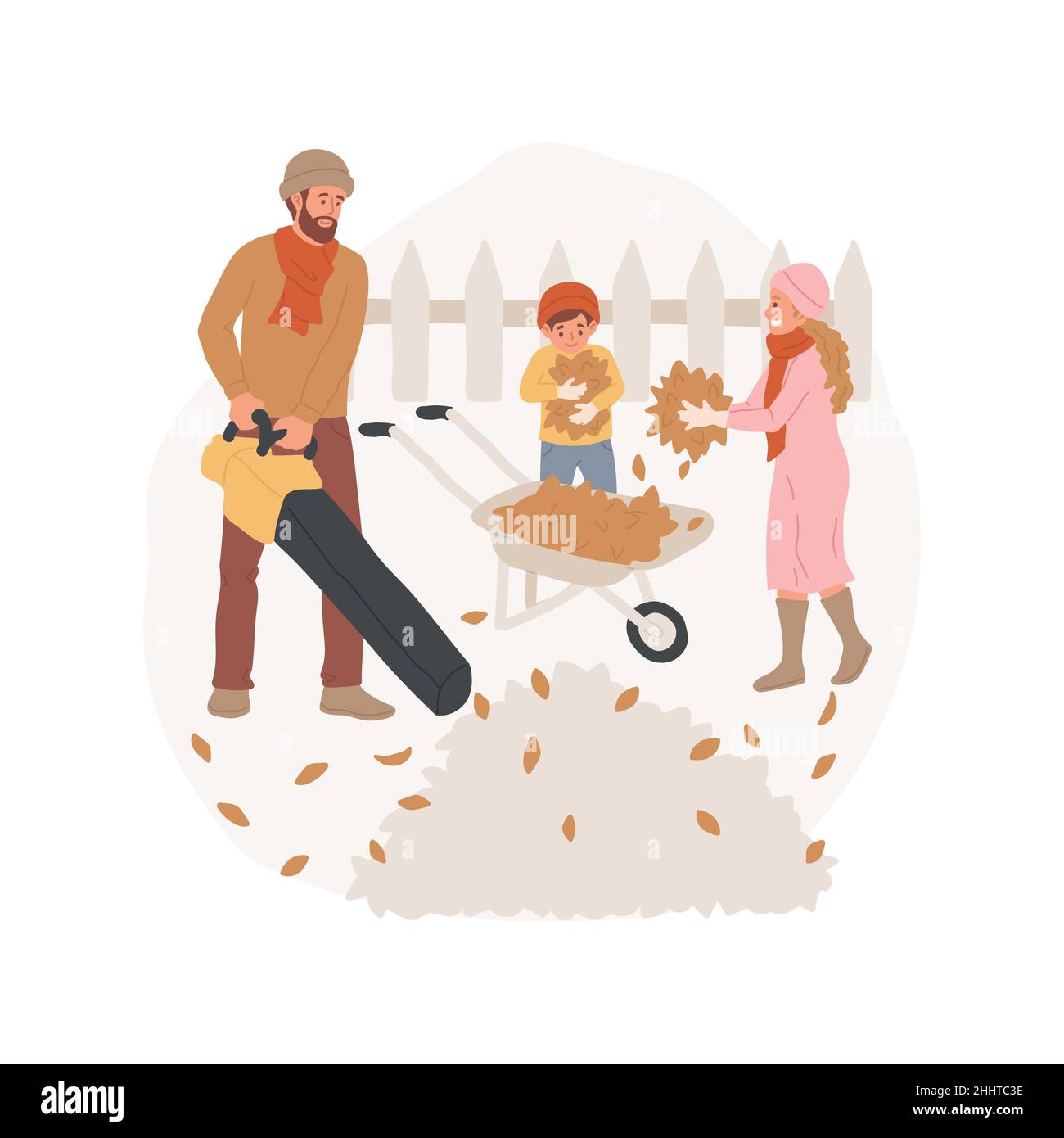 Blower with leaves icon on white background. leaf blower sign. Bright Leaf  garden blower symbol. flat style. 11693504 Vector Art at Vecteezy