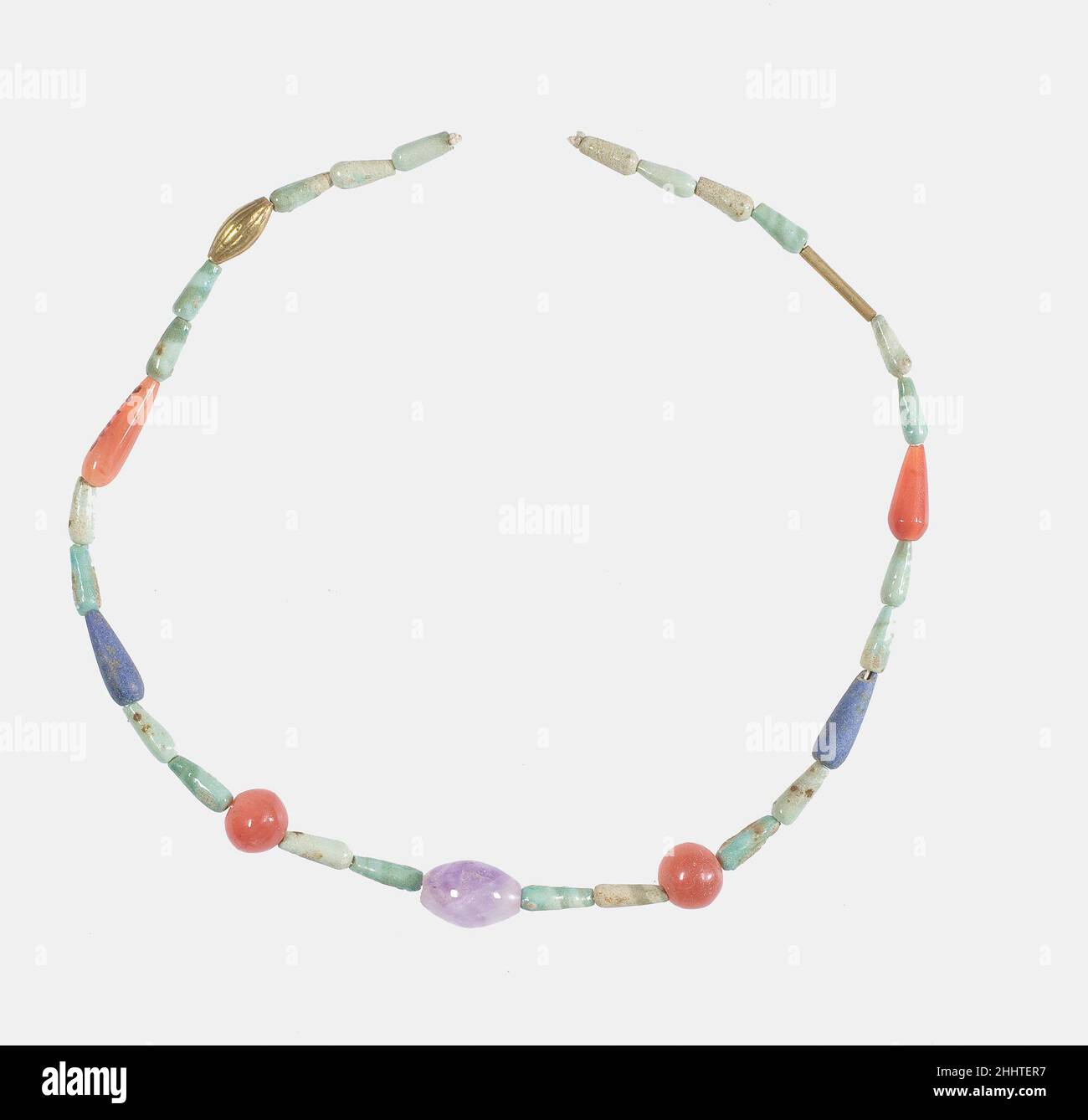 108 Mala Beads, Ankh Necklace Rosewood & Lapis Lazuli Egyptian Jewelery