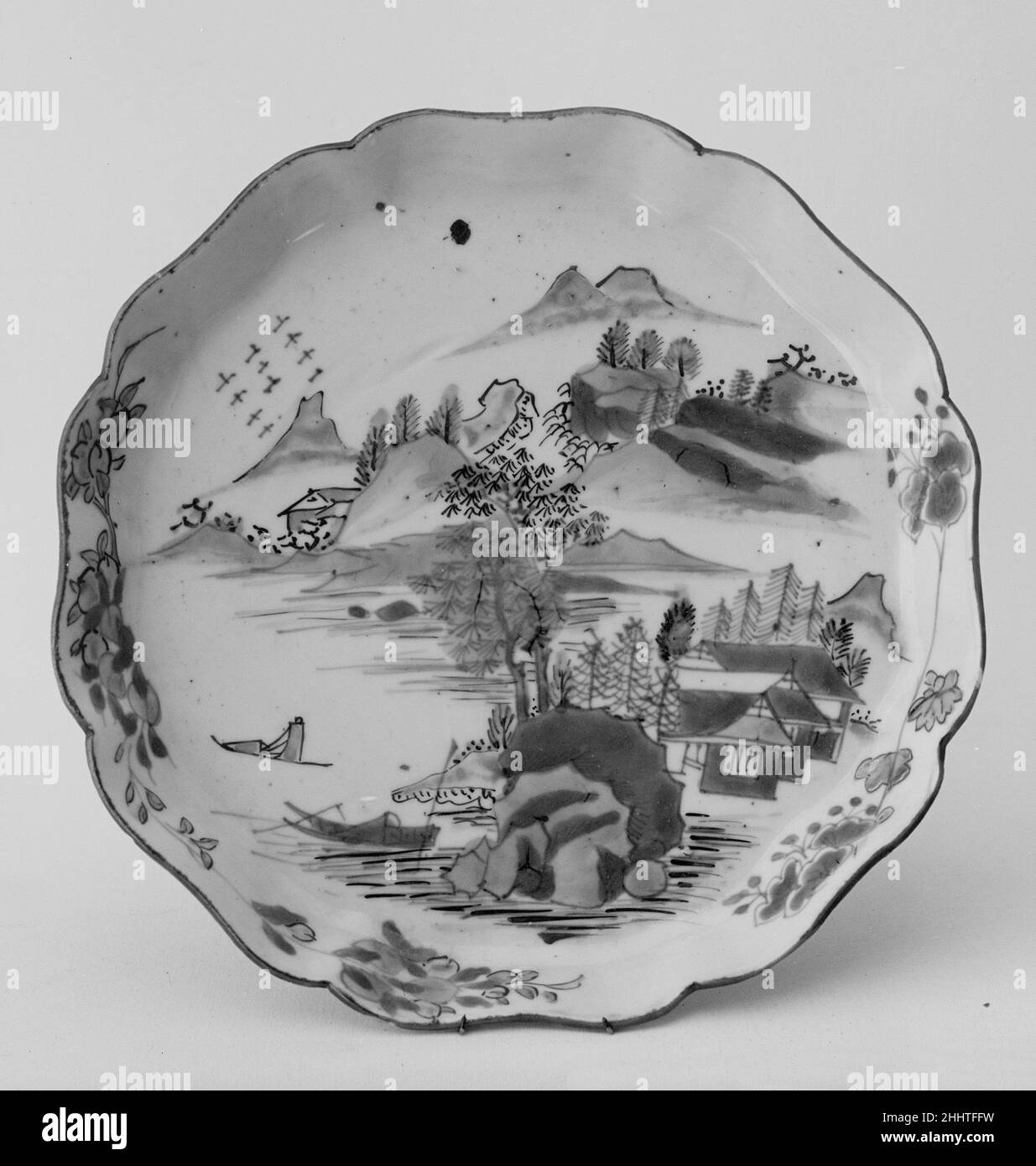 Dish second quarter 17th century China. Dish. China. second quarter