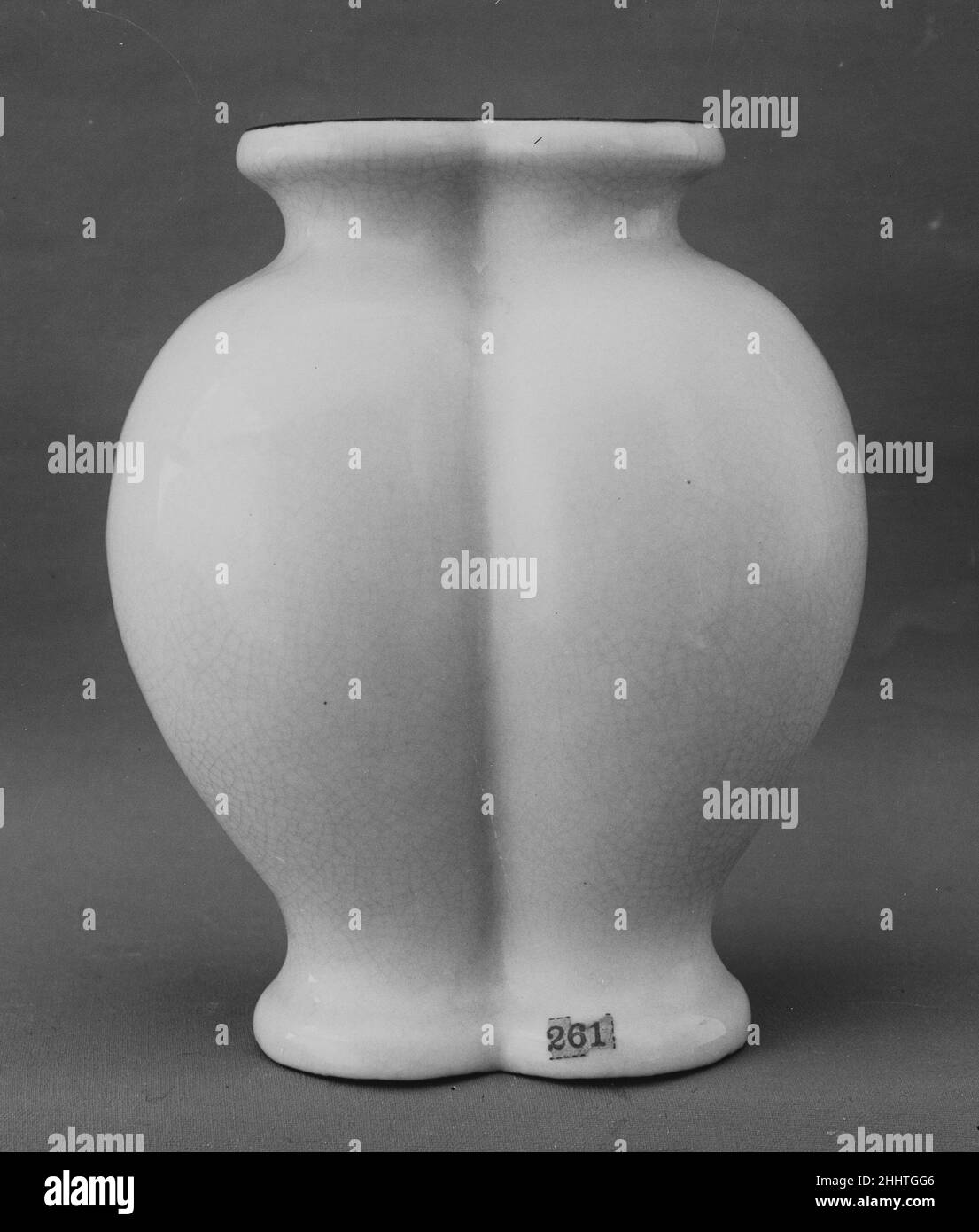 Double Vase China. Double Vase. China. Porcelain with a clairdelune