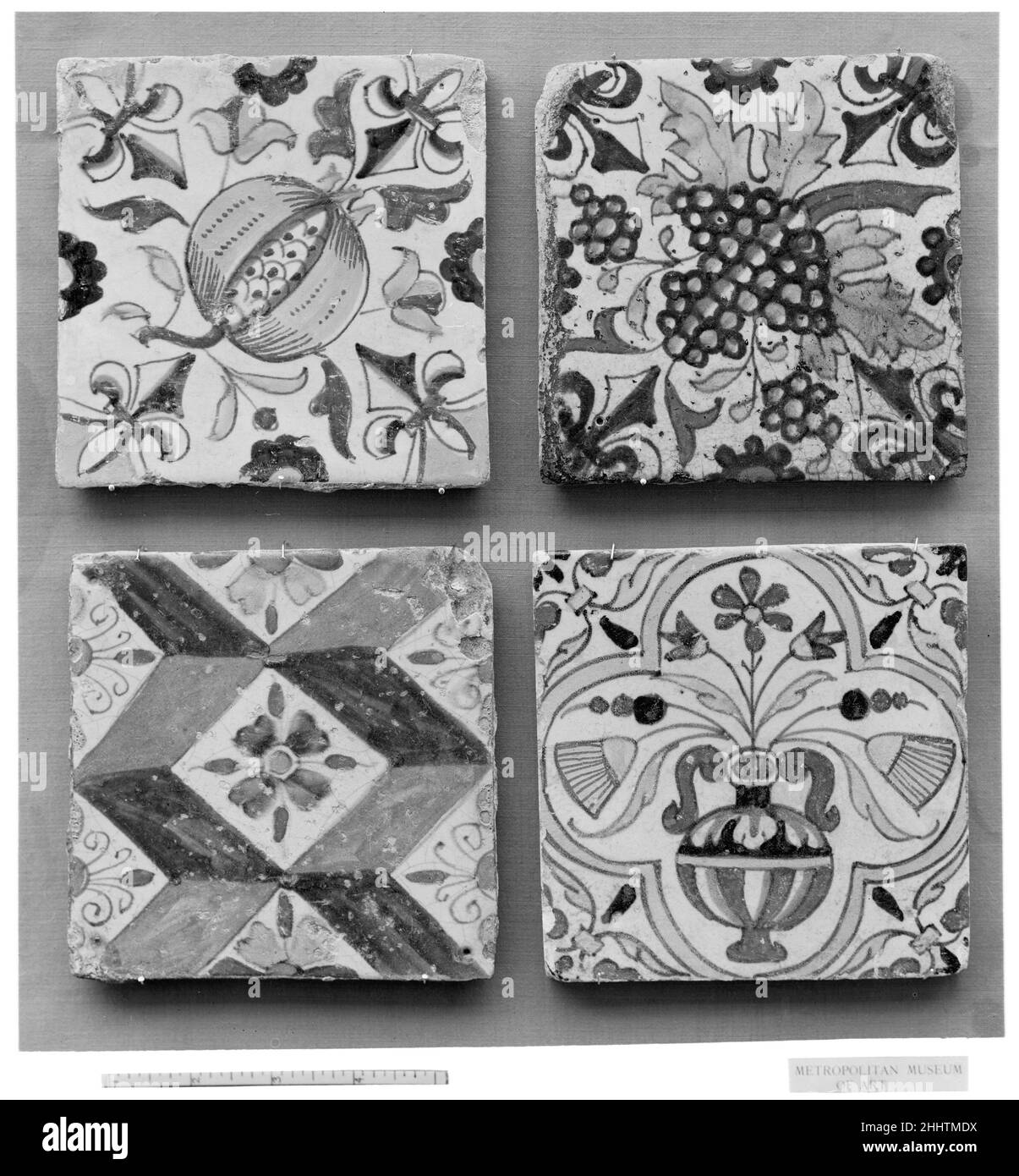 Tile first quarter 17th century Dutch. Tile. Dutch. first quarter 17th