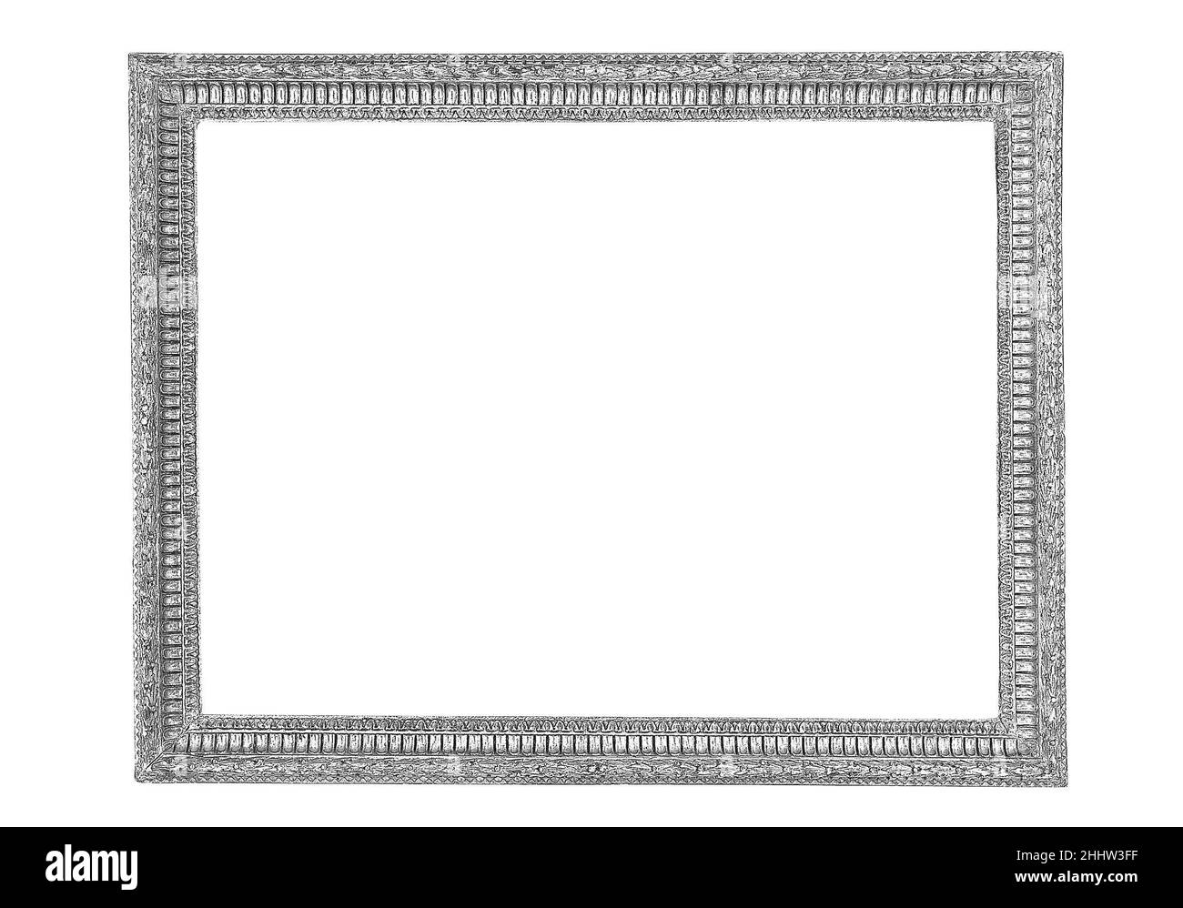 Neoclassical frame ca. 1780 Italian, Rome. Neoclassical frame. Italian, Rome. ca. 1780. Poplar. Frames Stock Photo