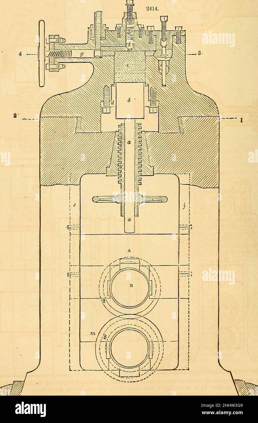 "Appleton's dictionary of machines, mechanics, engine-work, and engineering" Stock Photo