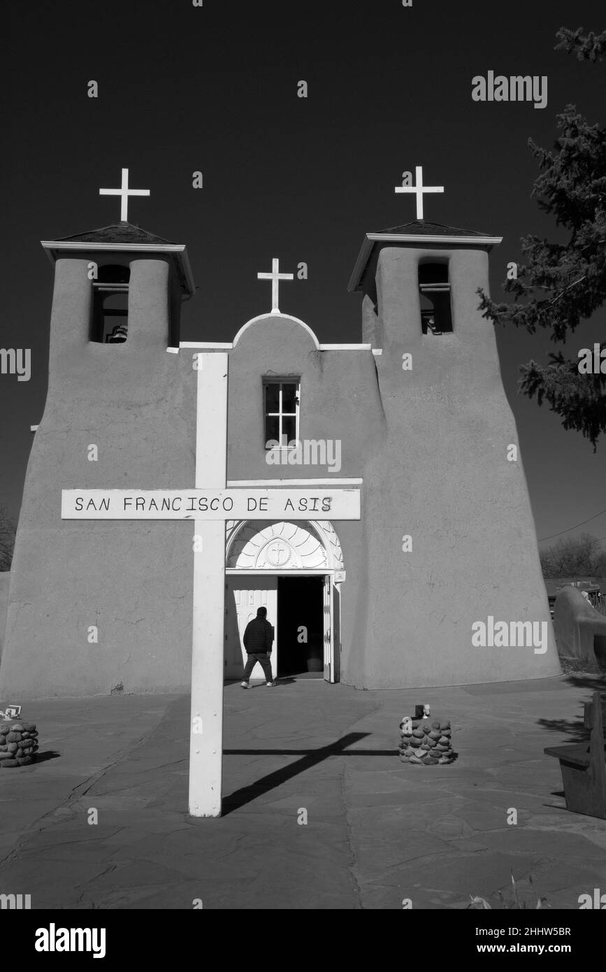 The historic San Francisco de Asis church in Rancho de Taos, New Mexico Stock Photo Alamy