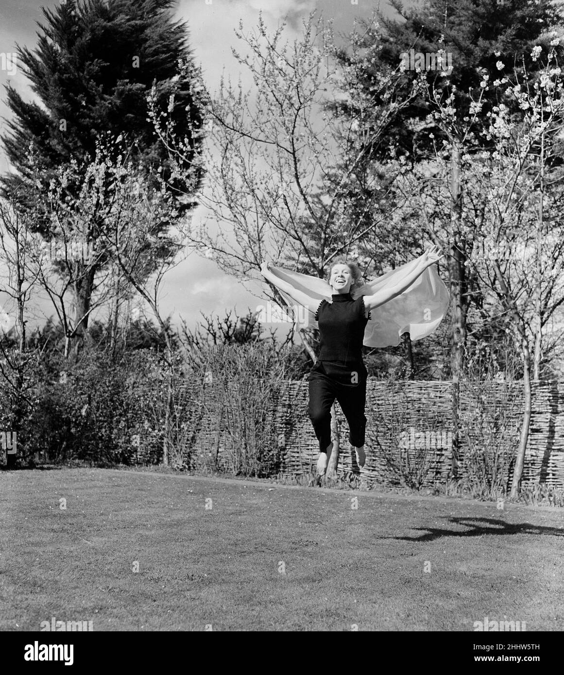 Back garden on Black and White Stock Photos & Images Alamy