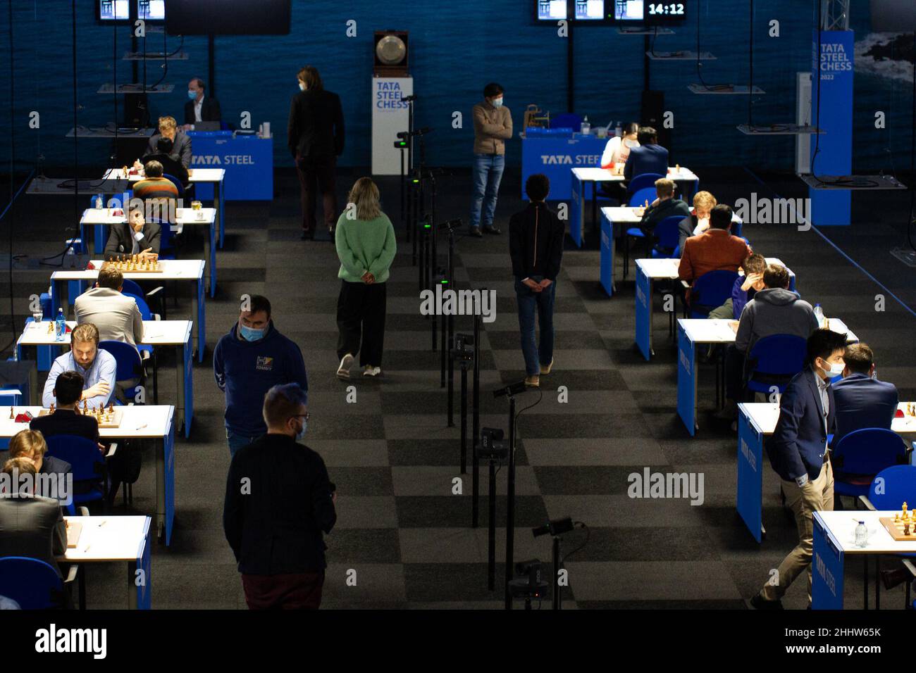 Highlights of Tata Steel Chess Tournament 2023-Xinhua