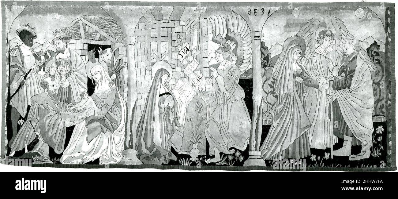 Three Scenes from the Life of the Virgin ca. 1538–50 Upper Rhenish ...