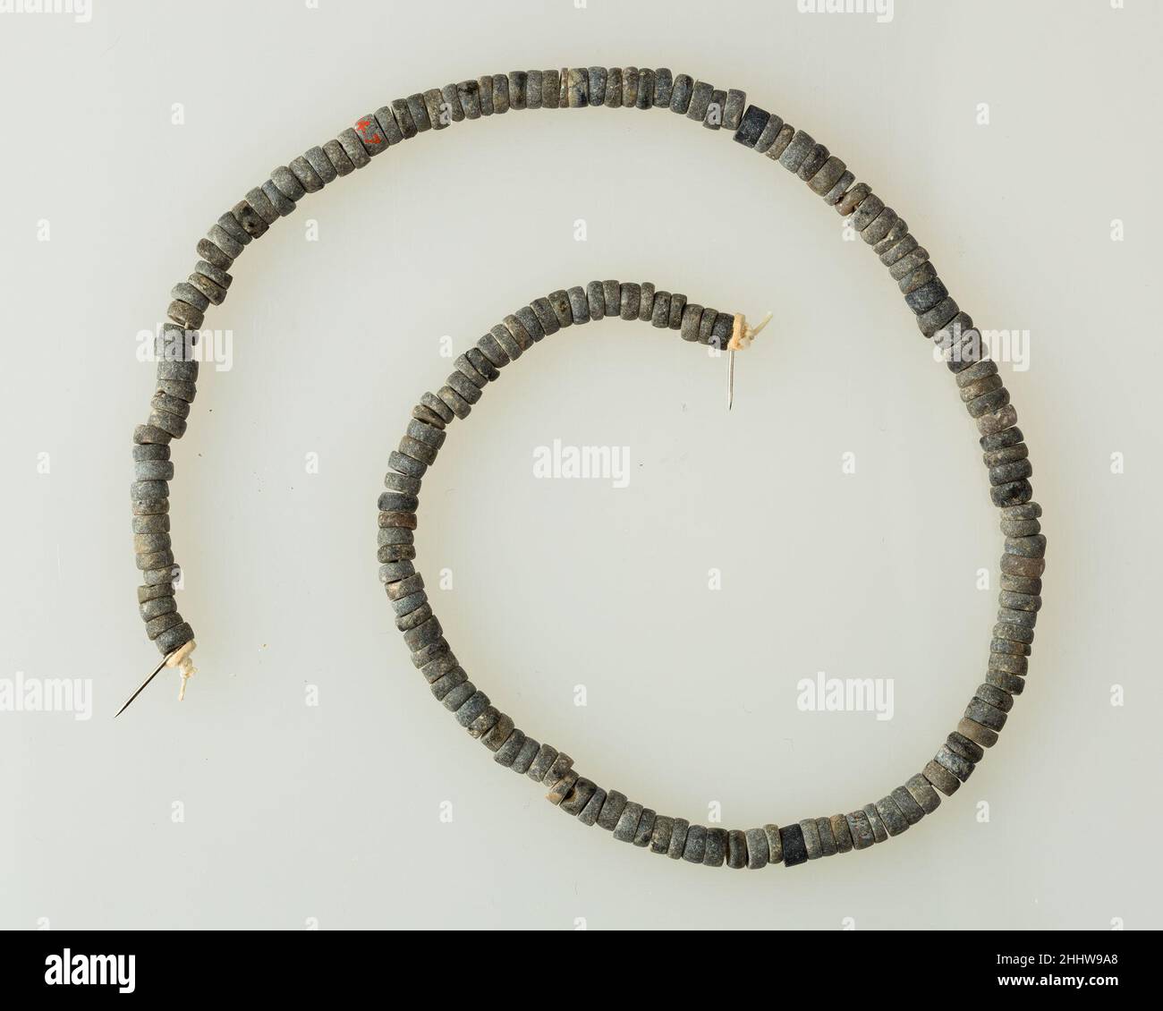 String of beads ca. 3650–2960 B.C. Predynastic, Naqada II–Naqada III. String of beads  547513 Stock Photo