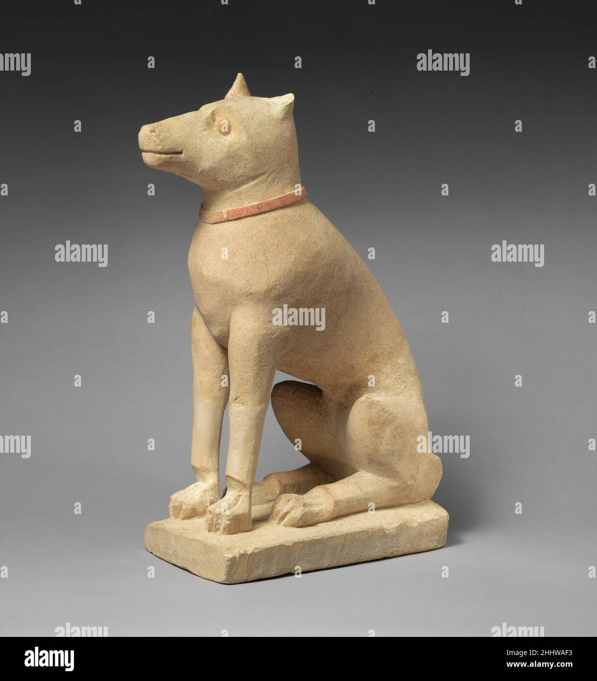Limestone dog ca. 4th3rd century B.C. Cypriot Dogs were a popular