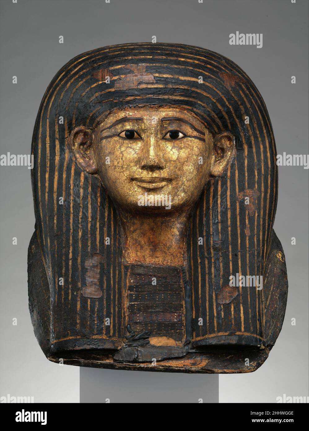 Buildres Mask Funerary Mask of the Overseeer of Builders Amenhotep ca. 1427–1390 B.C ...
