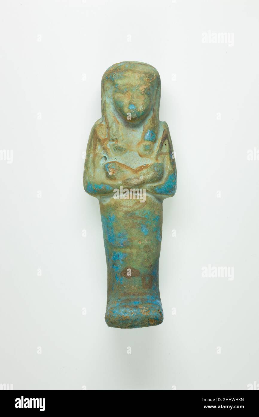 Worker Shabti of Henettawy (C), Daughter of Isetemkheb ca. 990–970 B.C. Third Intermediate Period. Worker Shabti of Henettawy (C), Daughter of Isetemkheb  623344 Stock Photo