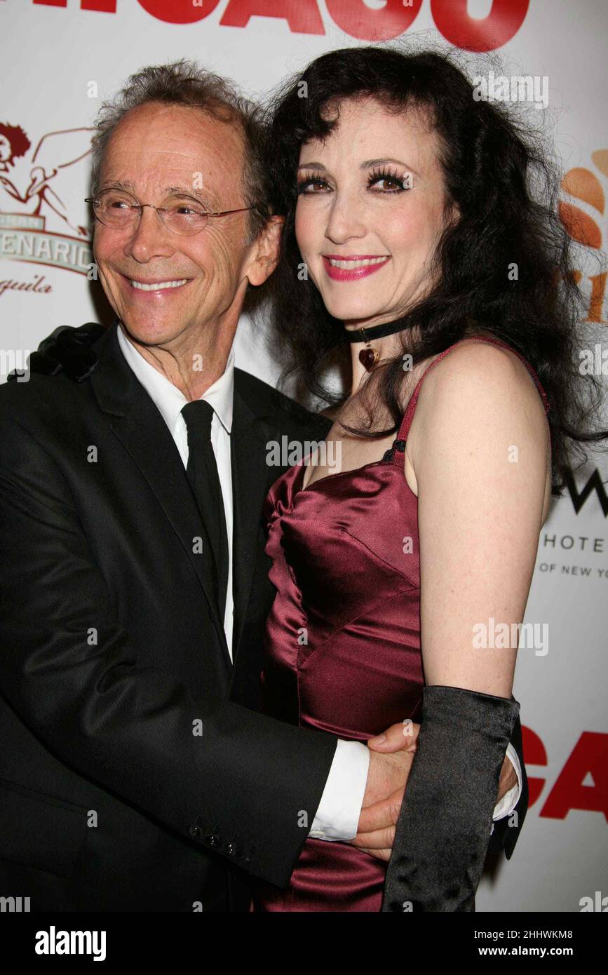 Joel Grey and Bebe Neuwirth attend "Chicago The Musical's" 10 Year
