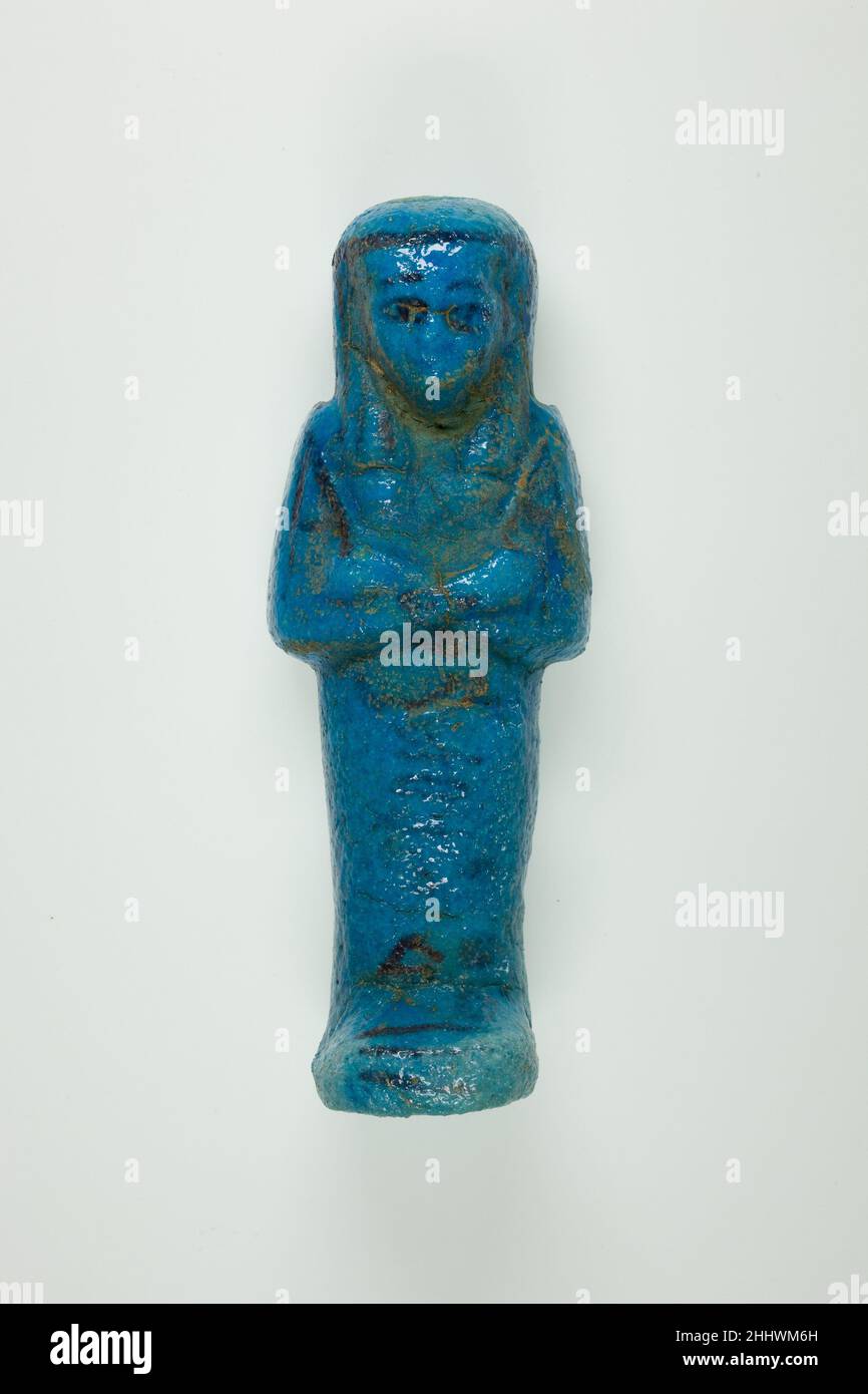 Worker Shabti of Henettawy (C), Daughter of Isetemkheb ca. 990–970 B.C. Third Intermediate Period. Worker Shabti of Henettawy (C), Daughter of Isetemkheb  625408 Stock Photo