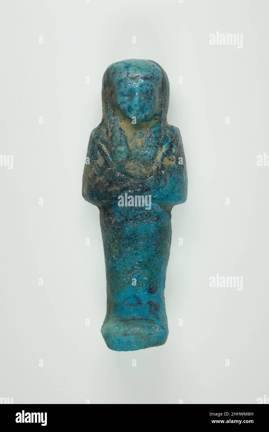 Worker Shabti of Henettawy (C), Daughter of Isetemkheb ca. 990–970 B.C. Third Intermediate Period. Worker Shabti of Henettawy (C), Daughter of Isetemkheb  625465 Stock Photo