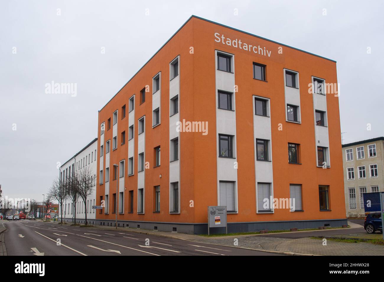 Magdeburg, Germany. 25th Jan, 2022. The City Archive of the State
