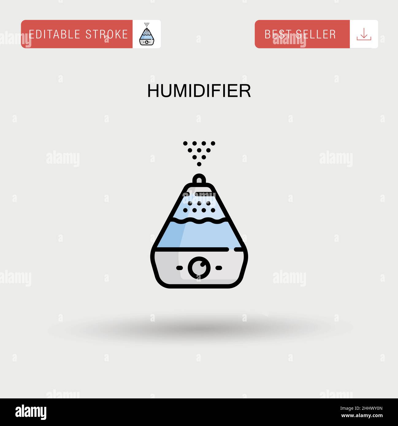 Room humidity Stock Vector Images - Alamy