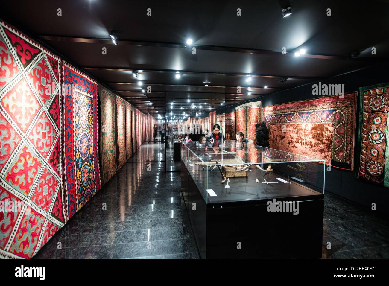 National Historic Museum of Kyrgyzstan in capital city Bishkek Stock ...