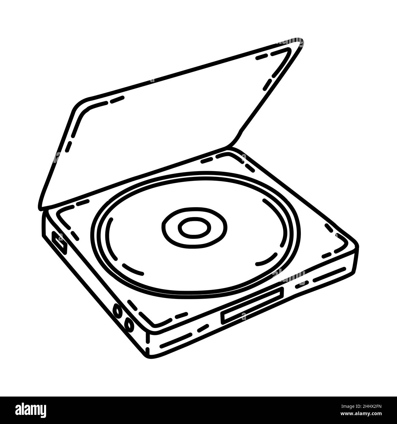 Cd Player Clipart Black And White Sun