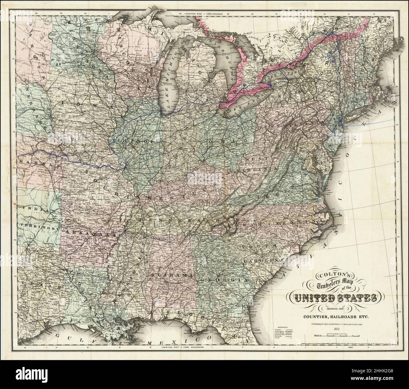 Map of colton hires stock photography and images Alamy