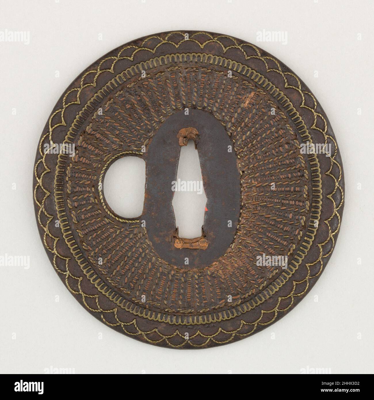 Sword Protection Sword Guard (Tsuba) ca. 1700 Japanese A tsuba is a sword guard and part ...