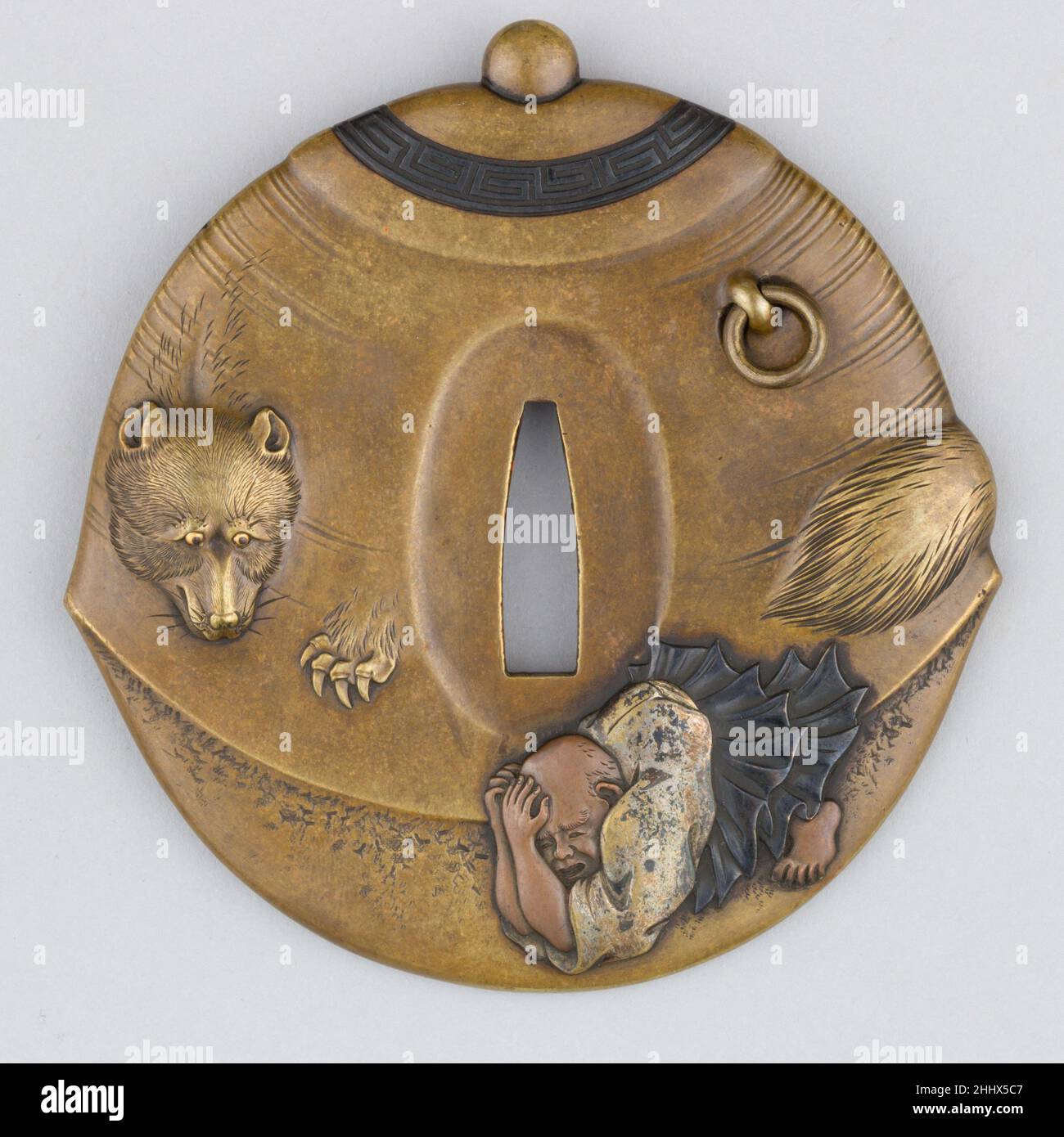 Sword Protection Sword Guard (Tsuba) 18th century Japanese A tsuba is a sword guard and ...