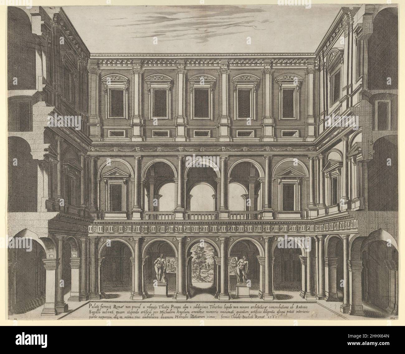 Farnese palace interior hi-res stock photography and images - Alamy