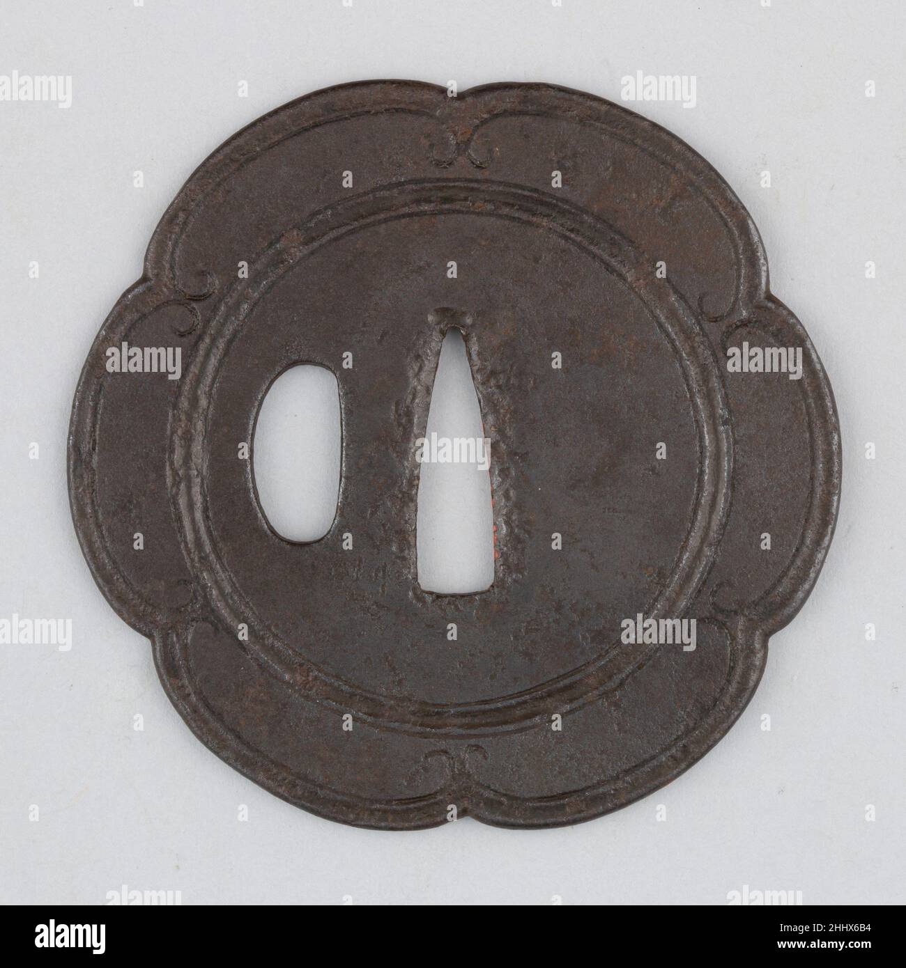 Sword Protection Sword Guard (Tsuba) 16th century Japanese A tsuba is a sword guard and ...
