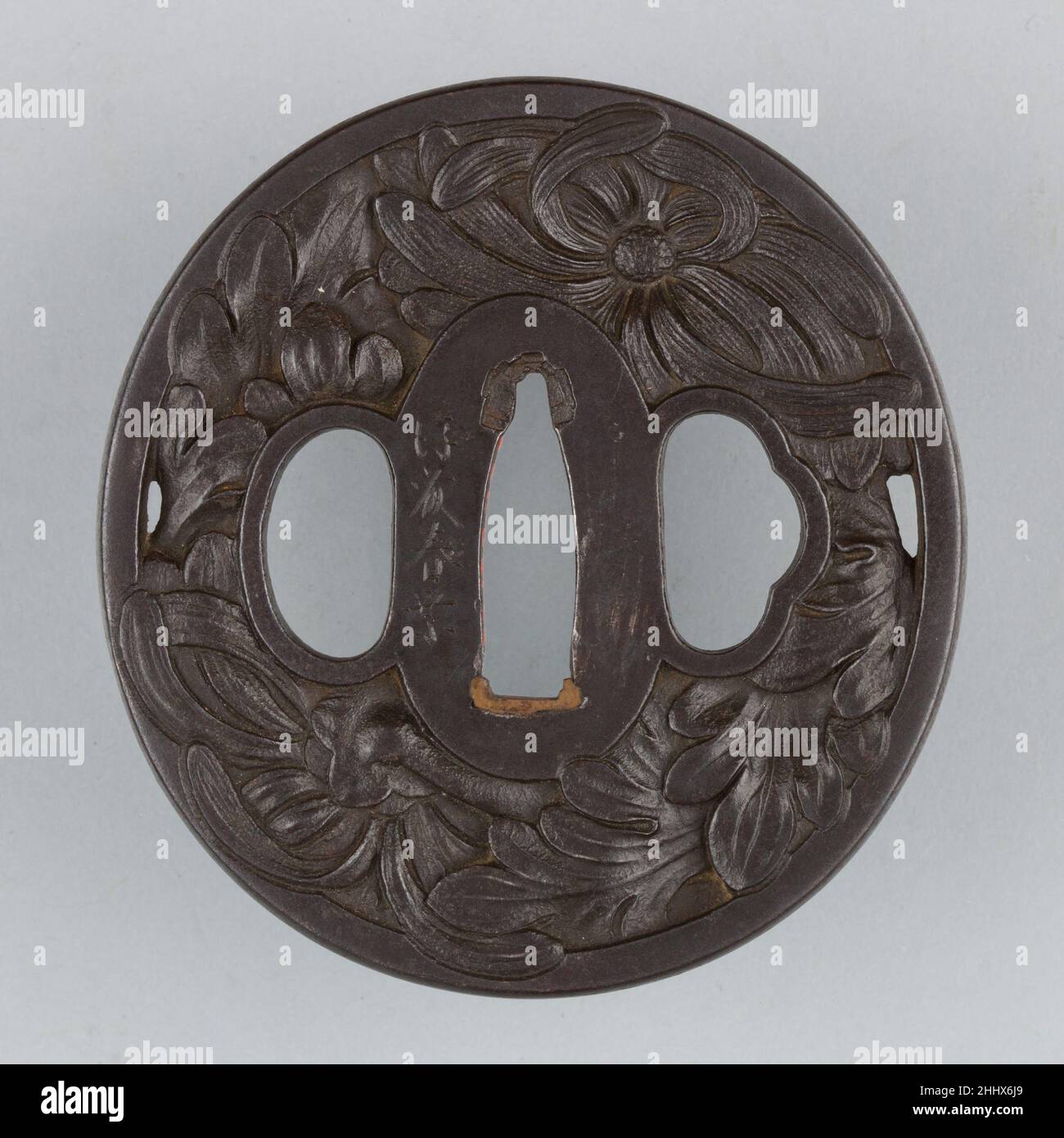 Sword Protection Sword Guard (Tsuba) 18th century Japanese A tsuba is a sword guard and ...