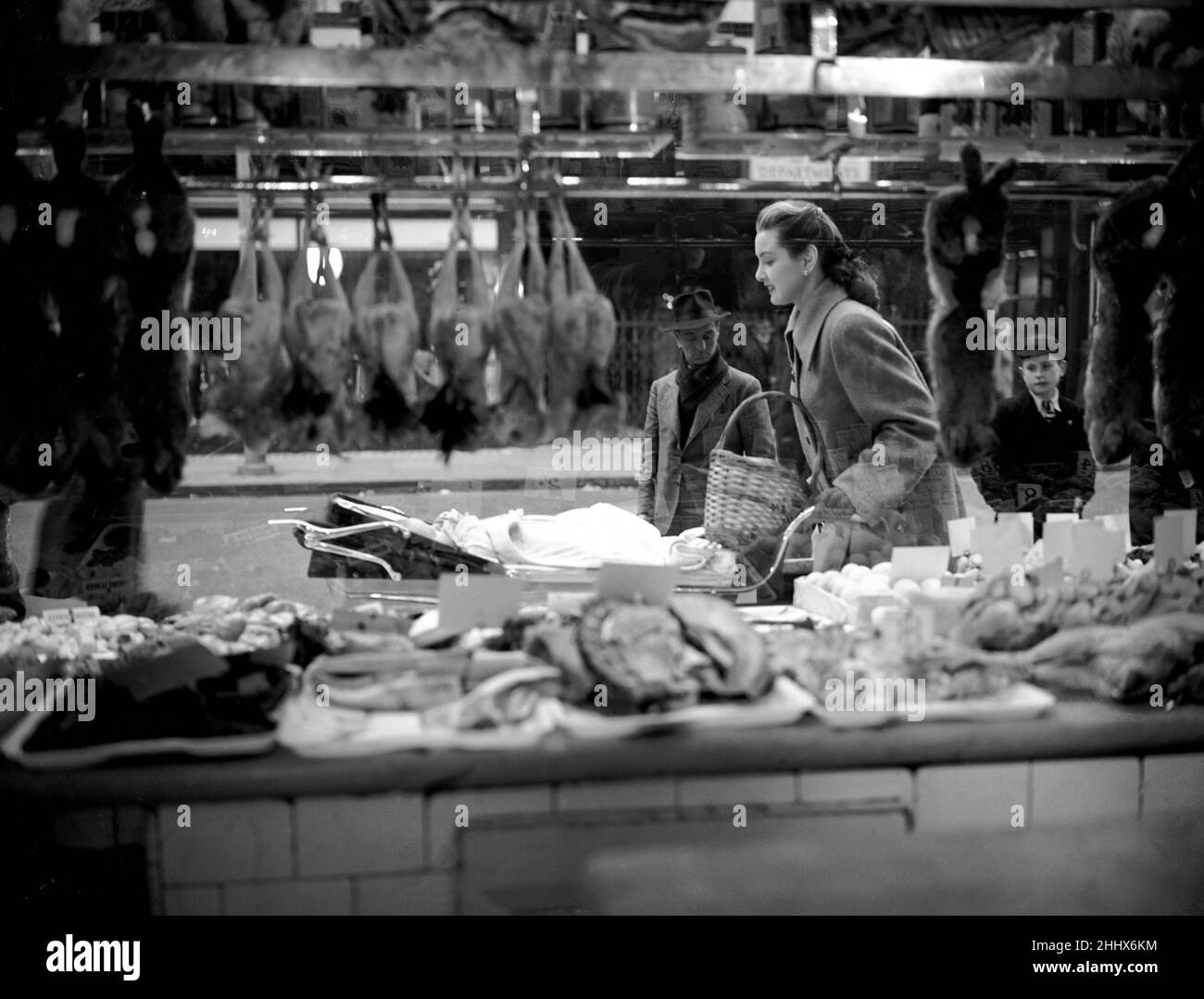 Butchers shop window hi-res stock photography and images - Alamy