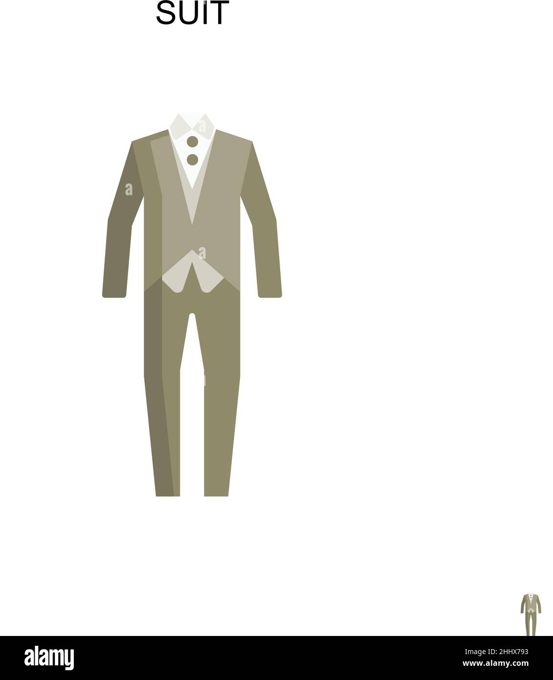 Attractive man suit Stock Vector Images - Alamy