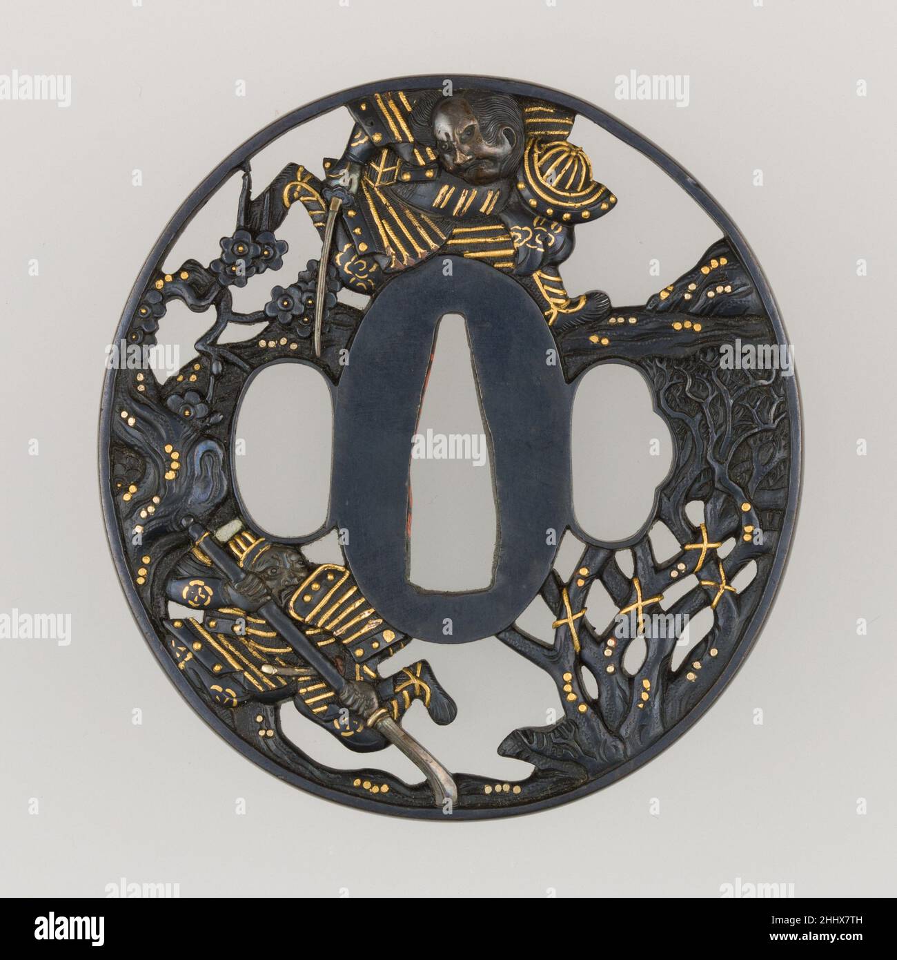 Sword Protection Sword Guard (Tsuba) 18th century Japanese A tsuba is a sword guard and ...