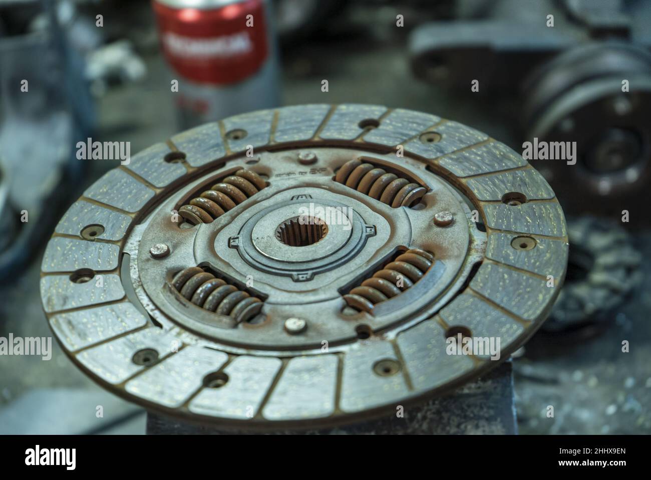 New car clutch 4 Stock Photo Alamy