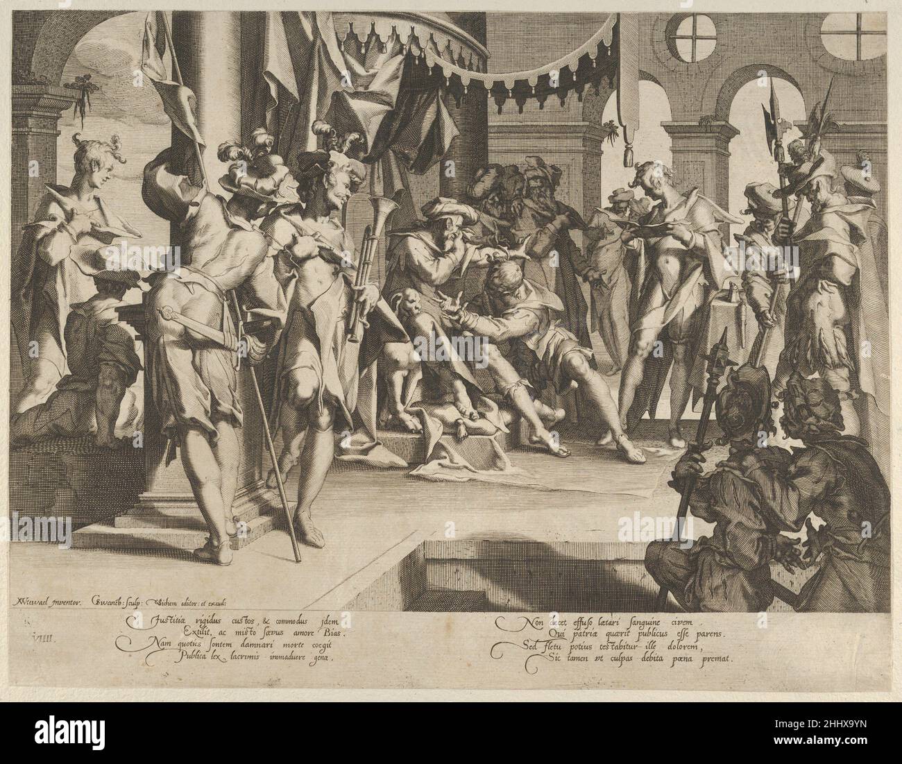 The Judge Bias Shedding Tears, from Thronus Justitiae, tredecim