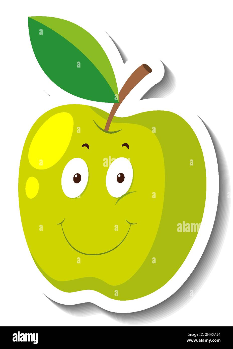 apple happy face emoticon