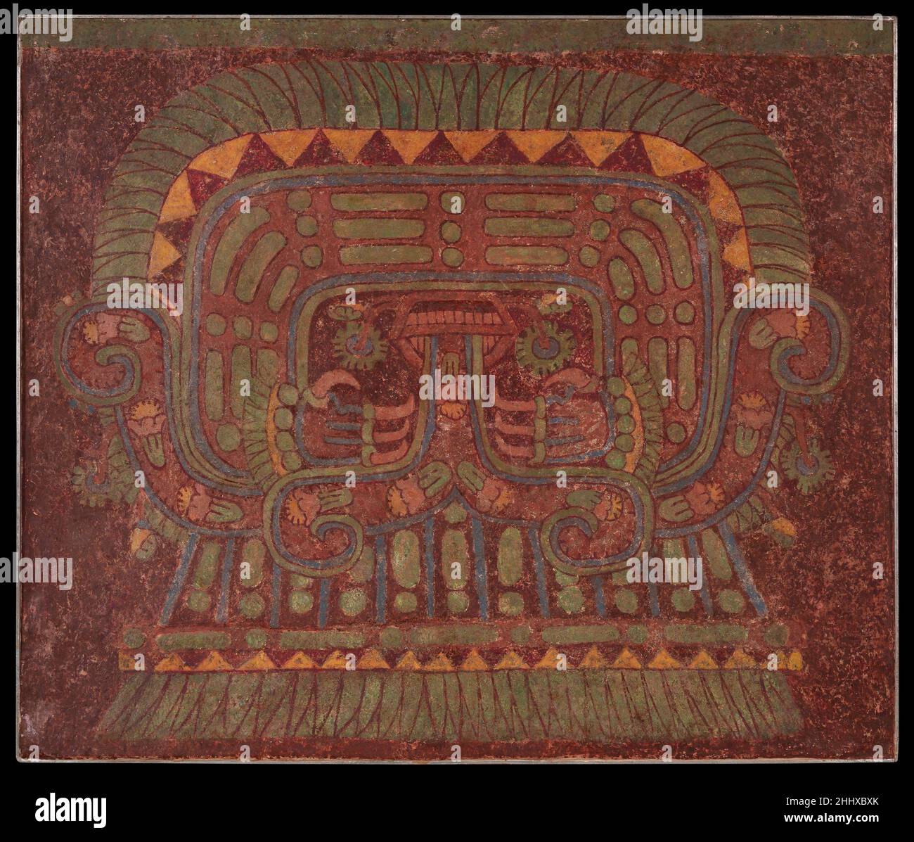 Wall Painting A.D. 500–550 Teotihuacan The work is a portion of a  frescolike wall painting from an apartment compound in the ancient Mexican  city of Teotihuacan. In the first millennium A.D., residents