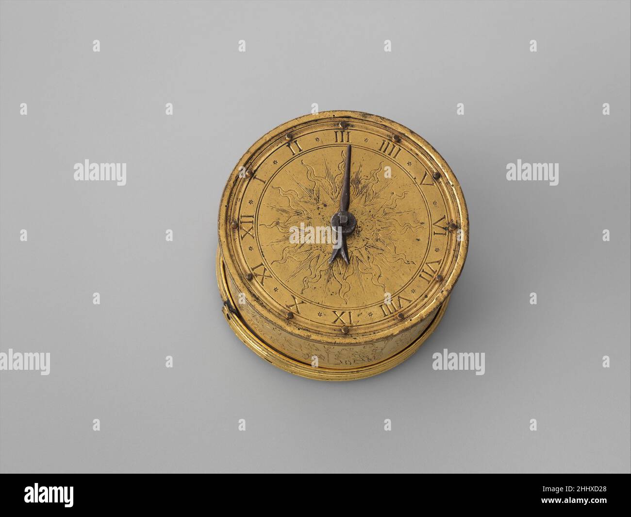 File:Astronomical table clock, signed by Caspar Behaim, movement