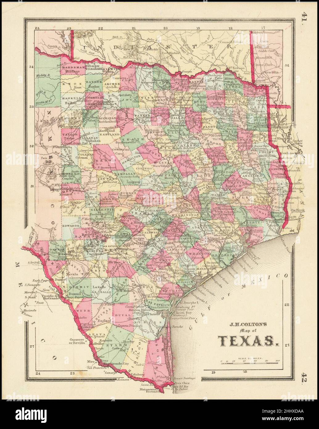 Map of colton hires stock photography and images Alamy