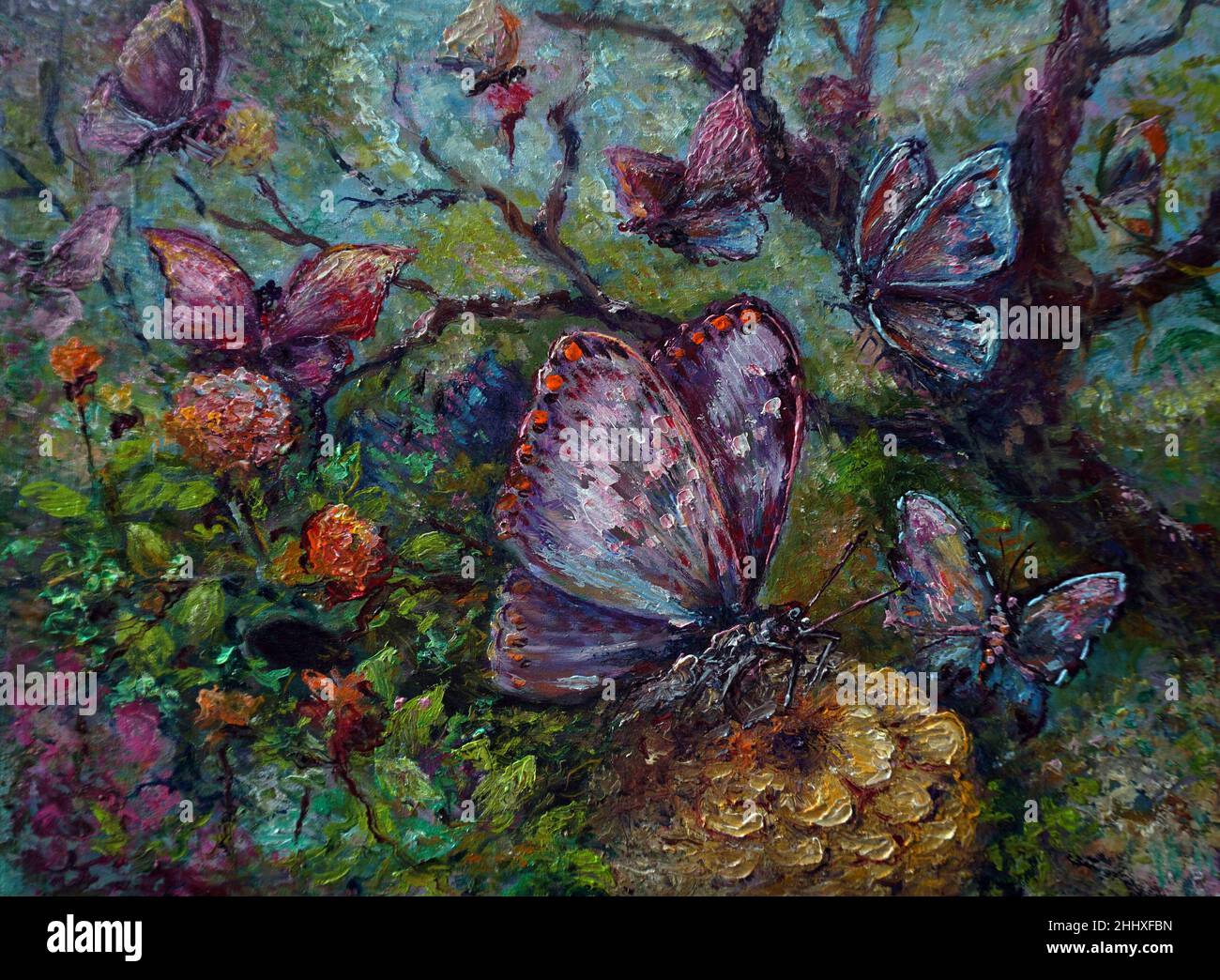 hand painted original impressionism masterpieces painter art oil ...