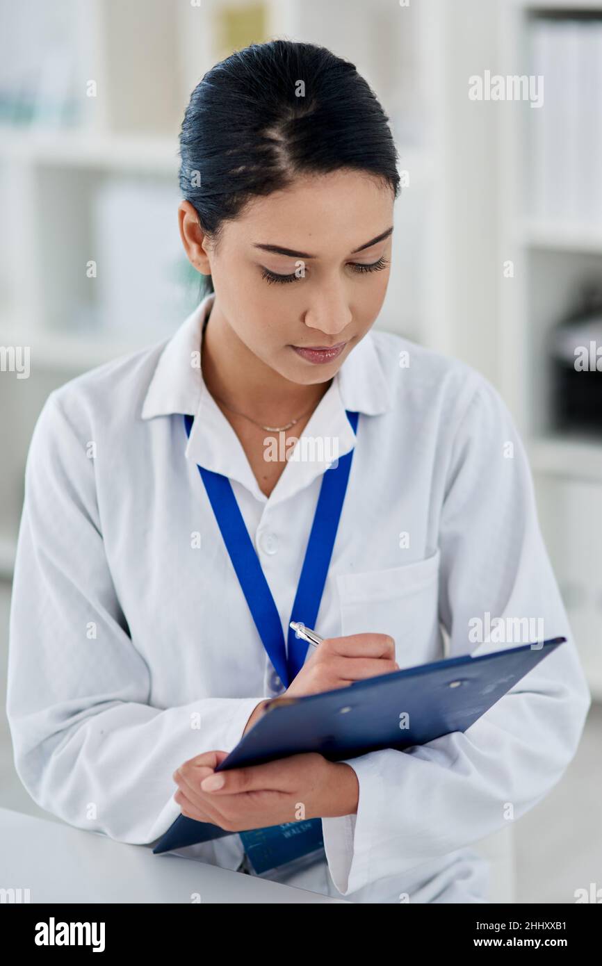 Medical research makes the world a healthier place Stock Photo