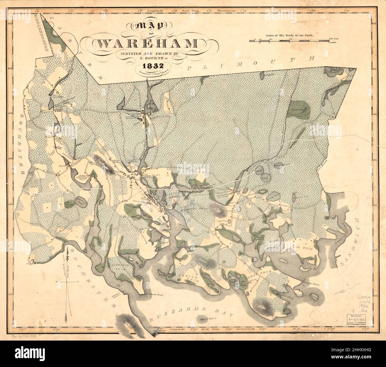 Map of wareham hires stock photography and images Alamy