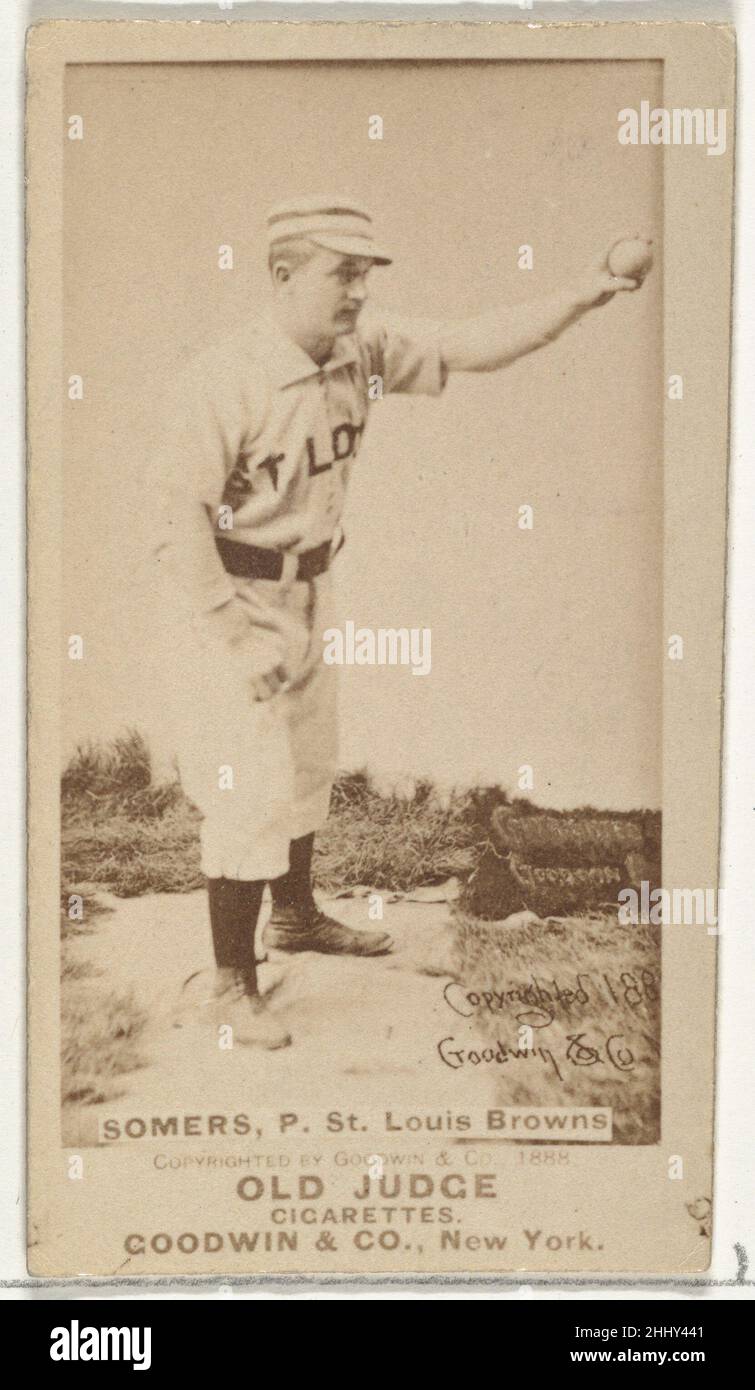 The famous world beaters St. Louis Browns, circa 1888 Stock Photo - Alamy