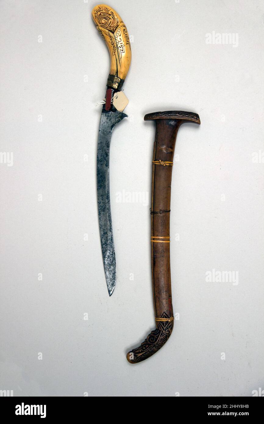Dagger (Bade-bade) with Sheath 16th–19th century Sumatran, possibly ...