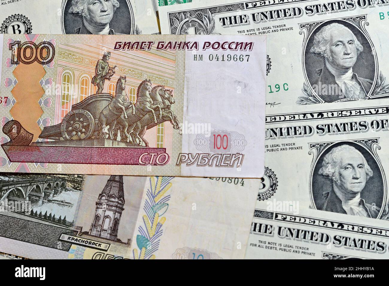 Ruble usd rate hi-res stock photography and images - Page 2 - Alamy