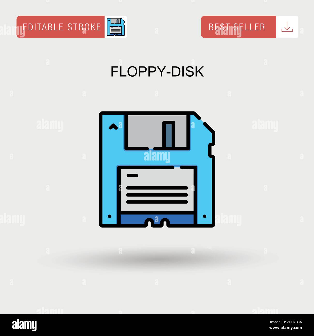 Floppydisk Simple vector icon Stock Vector Image & Art Alamy