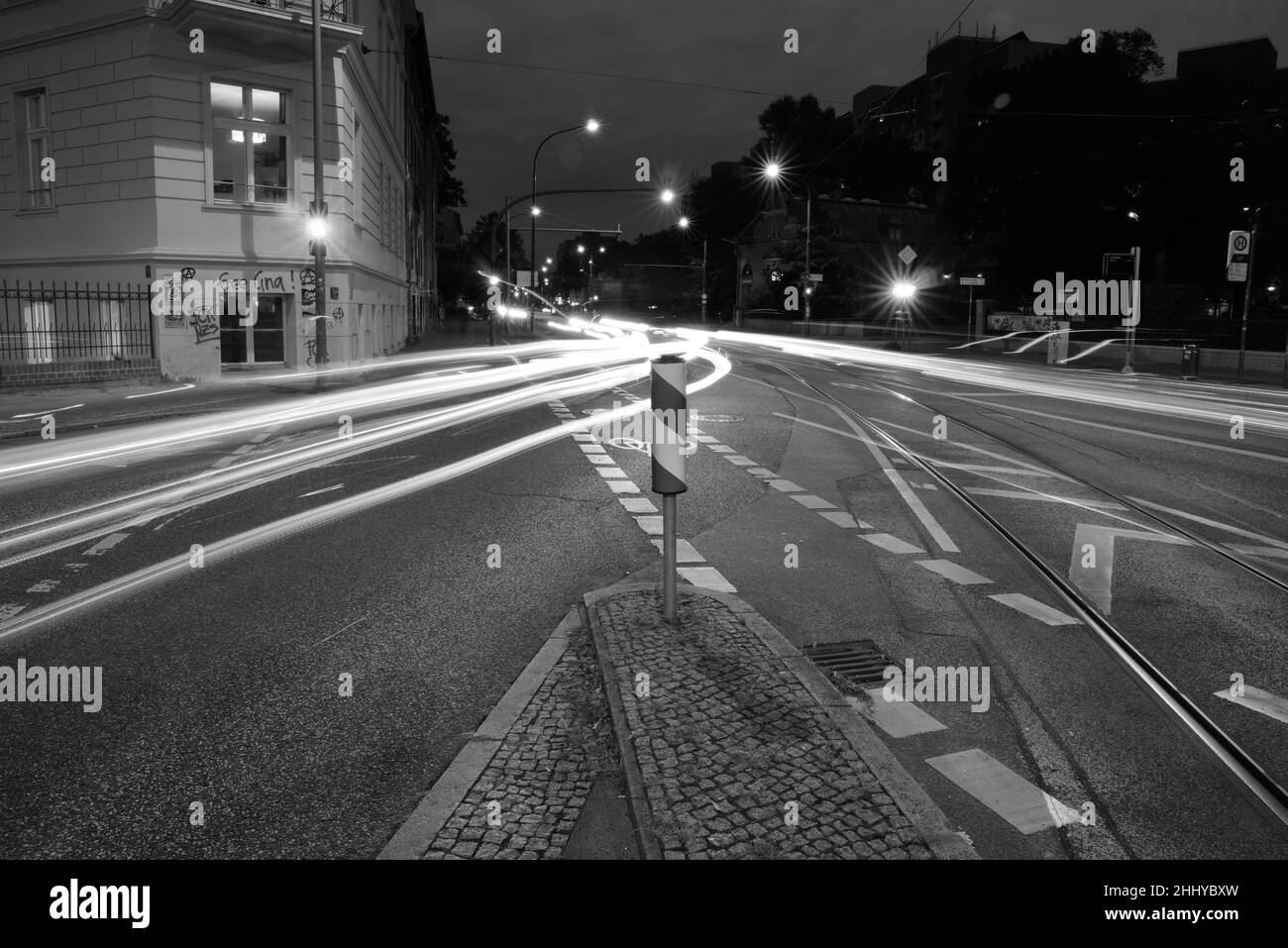 Avenue light Black and White Stock Photos & Images - Alamy