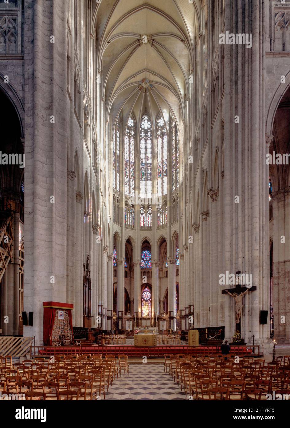 Beauvais, Kathedrale, Cathédrale SaintPierre de Beauvais, Blick nach